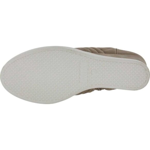 NWOT - Women's Mia Kaleb Wedge Heel Bootie Stone Vegan Suede - Size 9.5M - Picture 16 of 16